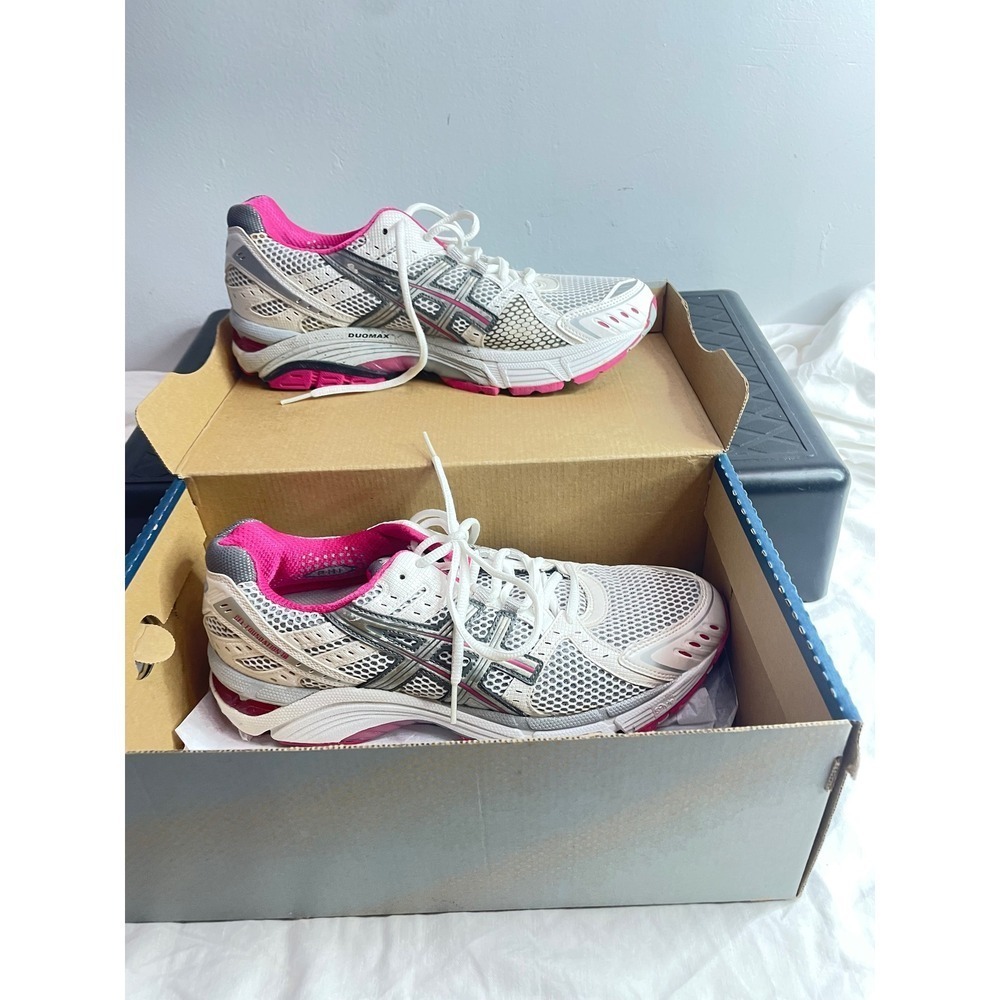 ASICS GEL-Foundation 10 Women's Running Shoes White Pink Size 10